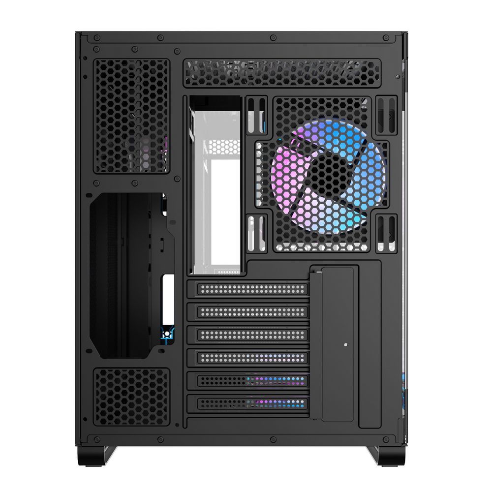 Корпус Case Ocypus Iota C70 BK ARGB ATX win / black / 6 ARGB fans / no PSU / Tempered Glass — изображение 9