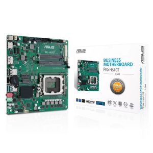Материнская плата ASUS PRO H610T-CSM LGA1700 mini-ITX 2xDDR5 M.2 DP HDMI GLAN