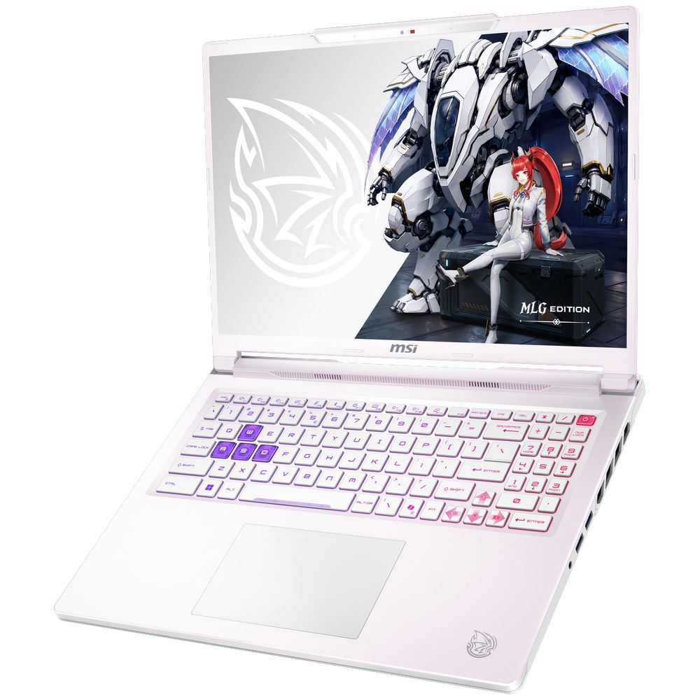 Ноутбук MSI Crosshair A16 HX MLG Edition E8WFK-090XRUY AMD Ryzen 9 8940HX/16Gb (2*8 D5)/SSD1Tb/RTX5060 8Gb (115W)/16"/IPS/WQXGA/2560x1600/240Hz/NoOS/RJ-45/White/2.3kg — изображение 5