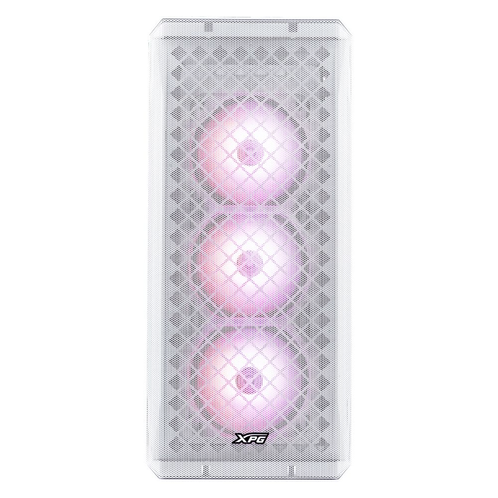 Корпус для ПК XPG Bad Pack DEFENDER WHITE (DEFENDER-WHCWW) (Midi-Tower, белый, TG, 120mm fan*3) bp — изображение 5