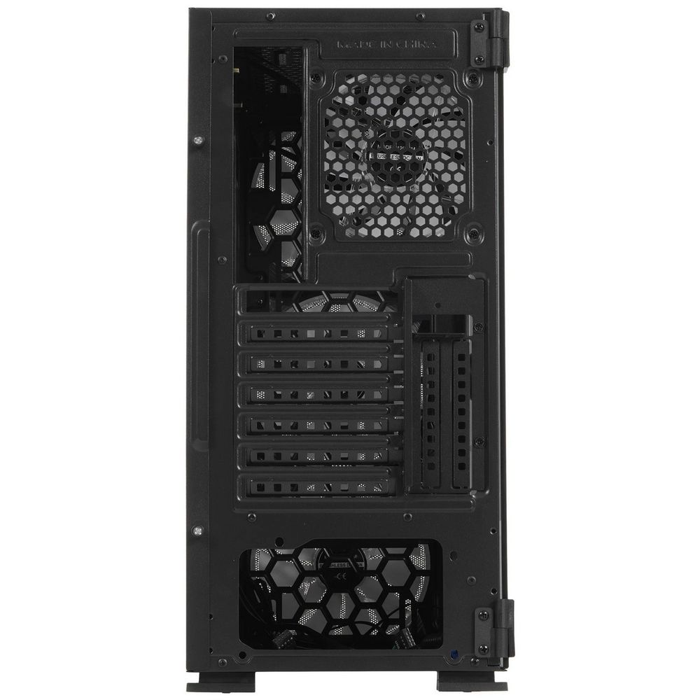 Корпус SOEYI «AX1-B10 SOEYI ATX case with black coating front panel with flat small mesh, without» — изображение 6