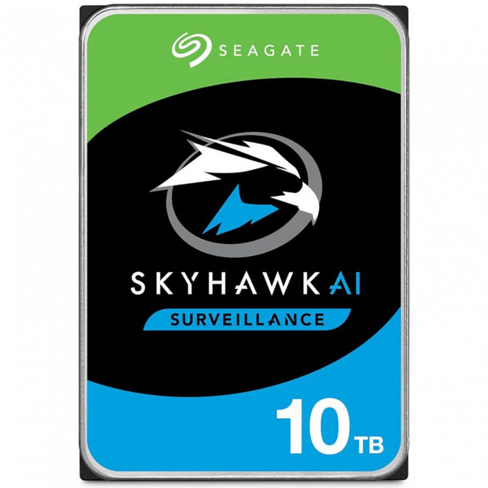 Жесткий диск Seagate SkyHawk AI Surveillance ST10000VE001 10TB 3.5" SATA 6Gb/s, 7200rpm, 256MB, 24x7, CMR, Air, Bulk {20} (029452) — изображение 3