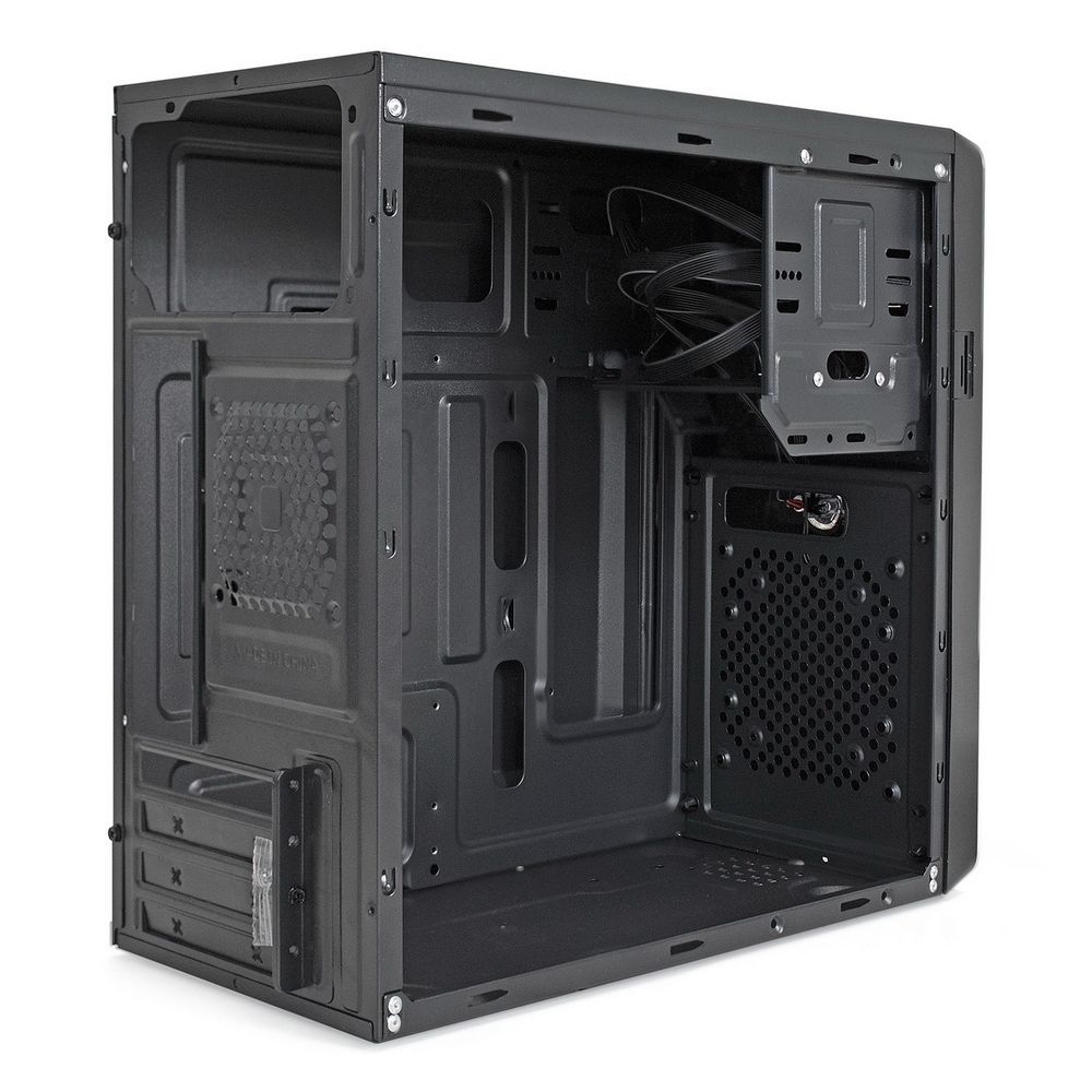 Корпус Exegate Корпус Minitower ExeGate BA-309-AA450 (mATX, БП AA450 с вент. 8см, 2*USB, HD аудио, черный) (124059) — изображение 3