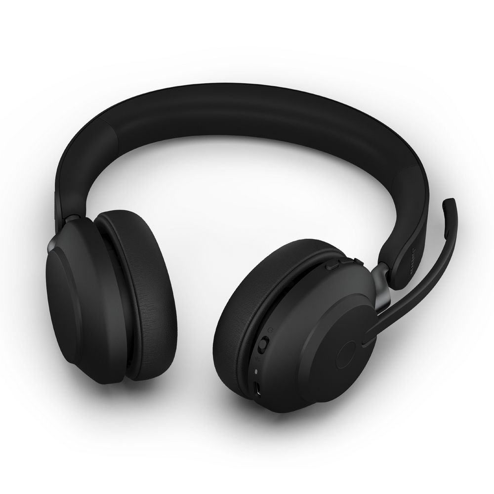 Гарнитура беспроводная Jabra Evolve2 65, Link380a MS Stereo Black / Bluetooth (USB Type-A) / {10} (26599-999-999) (022803) — изображение 2