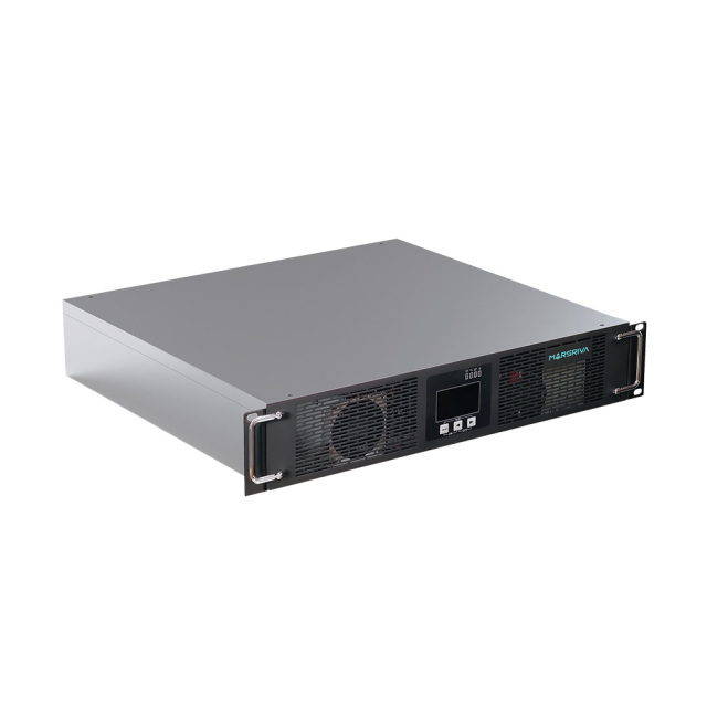MR-US1KRT — Онлайн ИБП, 1кВА, 2*12B/9Ач, Вход: С14, Выход: 2*CEE 7/3, стоечный