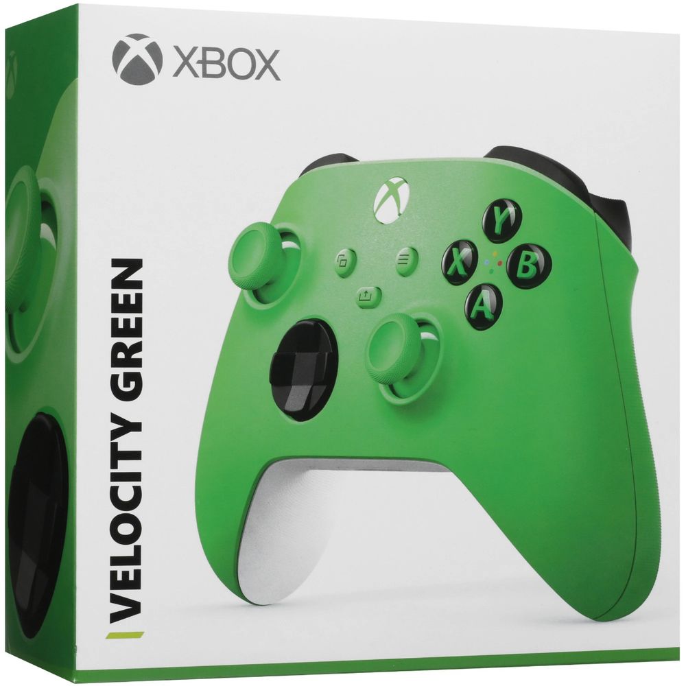 Геймпад Xbox Series X|S Wireless controller 1914 XBOX Series X, XBOX Series S, XBOX One, Windows 10/11, Android и iOS/Bluetooth (Xbox Wireless)/USB Type-C/force feedback/Velocity Green — изображение 5