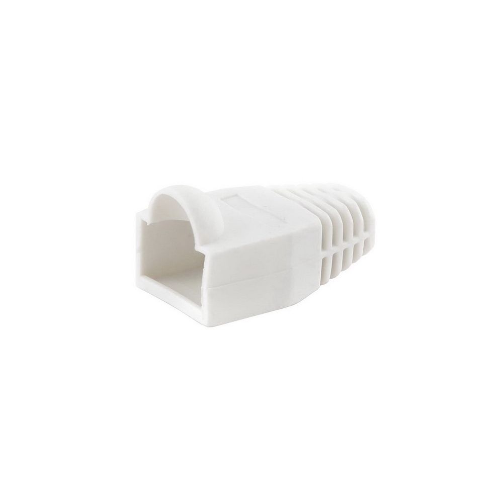 Аксессуары Cablexpert Колпачок RJ-45 изолирующий белый (100 шт.) (033107) {100}