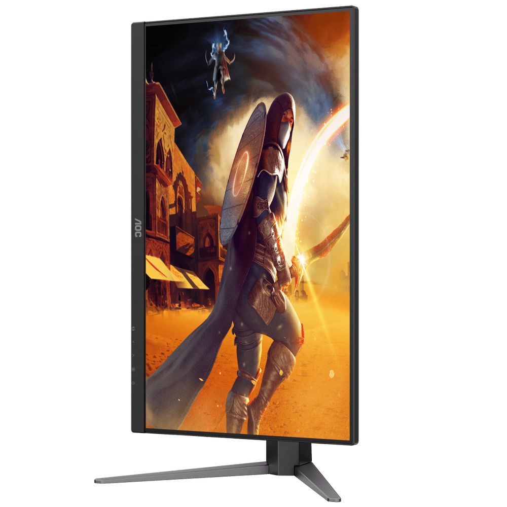 Монитор 27" AOC Q27G4Z Black (2560x1440, IPS, 260Hz, 350cd, 0.3ms, HDMI-2.0, DP-1,4, Speakers, FreeSync, Flicker Free, Pivot, VESA, 3Y) — изображение 7