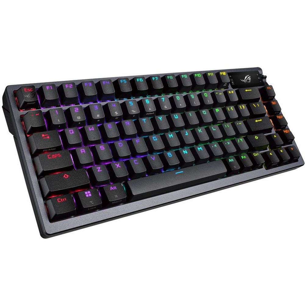 Клавиатура ASUS M701 ROG AZOTH ROG NX Snow ABS 75% USB 2.4GHz BT — изображение 2