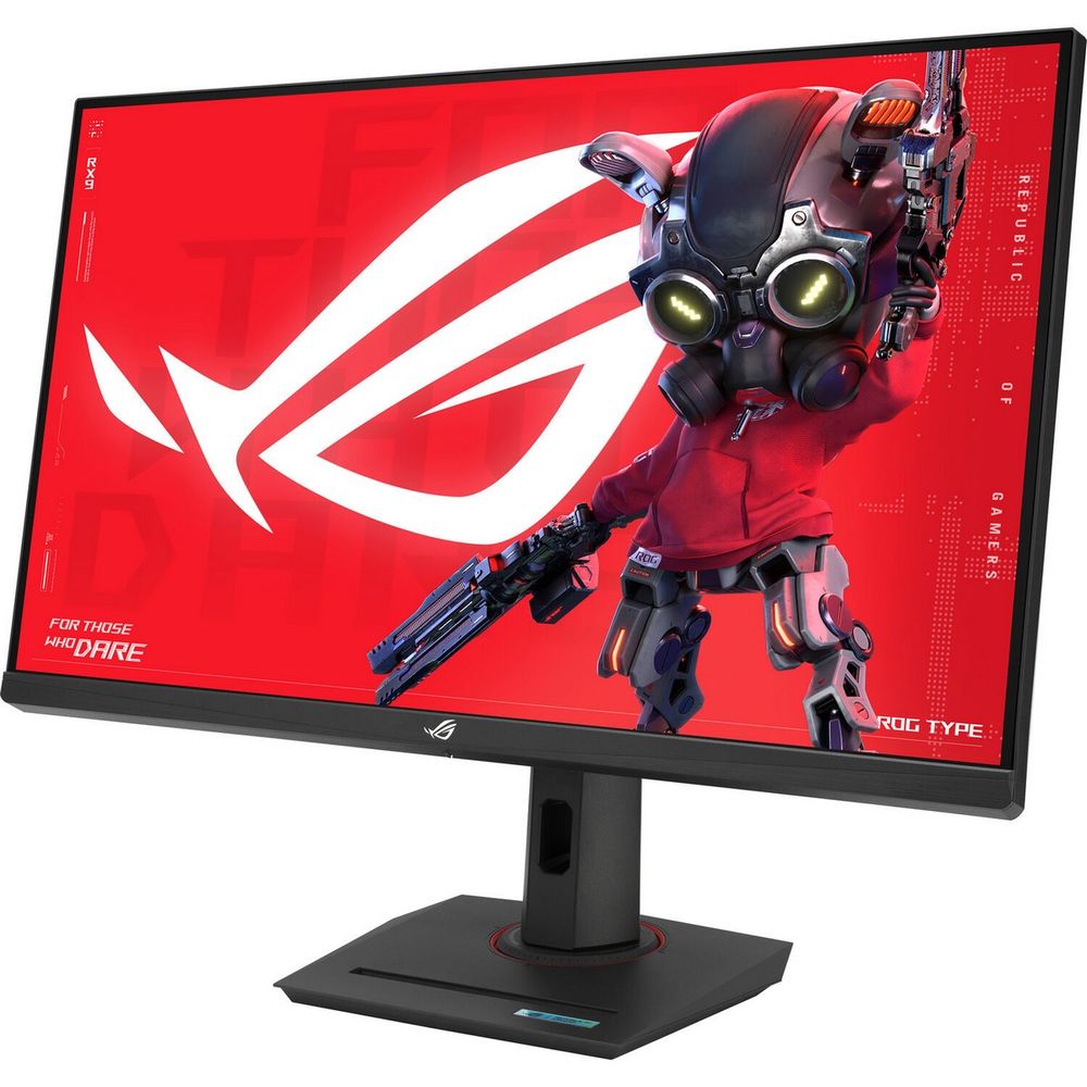 Монитор 31.5" ASUS XG32UCG Fast IPS, 3840x2160/1920x1080, 160Hz/320Hz, 1ms, 350сd/m, 1000:1, HDR10 | HDMI(2.1), DP(1.4), Type-C(PD-15W) | HAS, Swivel, InPSU, Vesa 100, Black — изображение 3