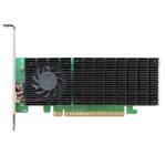 Плата расширения HighPoint SSD7502,  PCIe 4.0 x16,  Ports: 2x M.2 (2242/2260/2280/22110), Board: LowProfile, Bootable, RAID: 0,1, ADD IN CARD