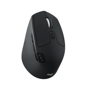 Мышь беспроводная Logitech M720 Triathlon черная, оптическая, 1000dpi, Bluetooth + 2.4GHz, USB-ресивер (Logitech Unifying®), 8 кнопок, под правую руку