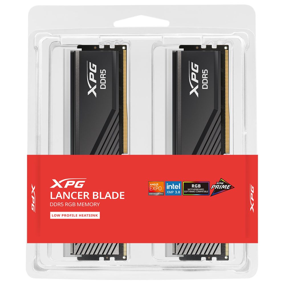 Модуль памяти ADATA XPG Lancer Blade 32GB DDR5 6000 DIMM RGB kit 2*16, 1.35V, CL30-40-40 — изображение 5