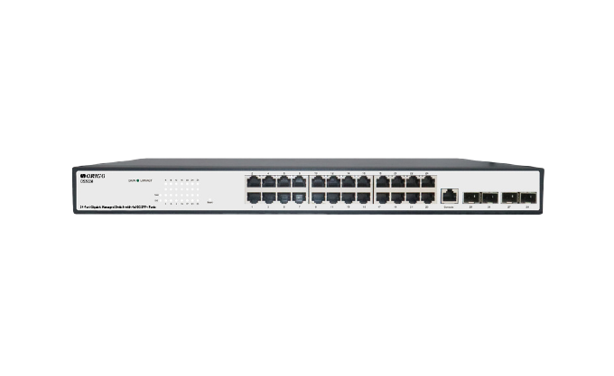 Управляемый L3 коммутатор 24x1000Base-T, 4x10G SFP+