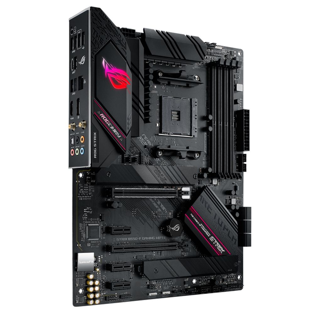 Материнская плата ASUS ROG STRIX B550-F GAMING WIFI II AM4 ATX 4xDDR4 2xPCIEx16 3xPCIEx1 2xM.2 HDMI DP 2.5GLAN WIFI 6E(453314) — изображение 4