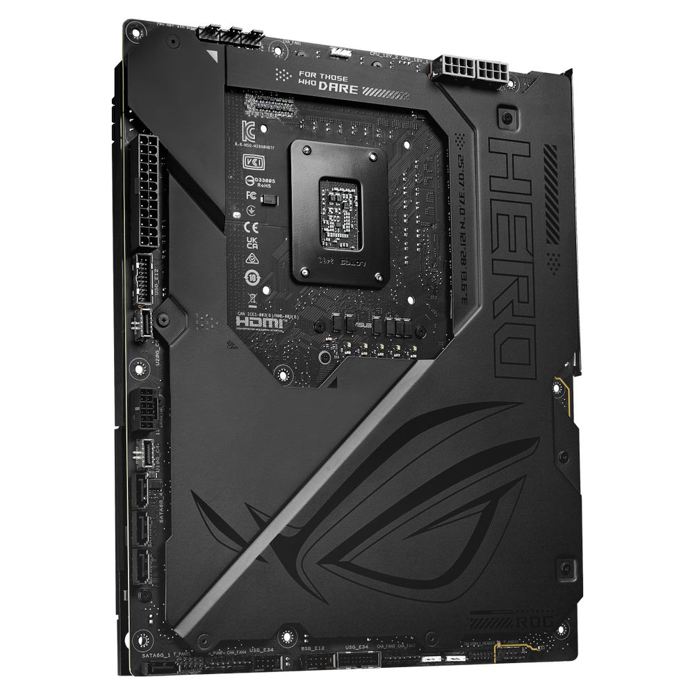 Материнская плата ASUS ROG MAXIMUS Z890 HERO BTF LGA1851 ATX 4хDDR5 PCIEx16 PCIEx4 PCIEx1 6xM.2 2xThunderbolt USB-C HDMI 2.5GLAN 5GLAN Wi-Fi 7 — изображение 8