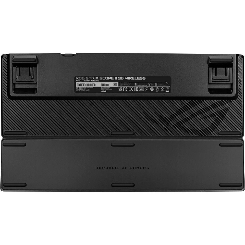 Клавиатура ASUS X901 STRIX SCOPE II 96 WL ROG NX Snow ABS 96% USB 2.4GHz BT — изображение 8