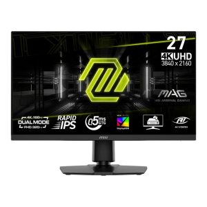 Монитор 27" MSI MAG 272URDF E16  Rapid IPS, 3840x2160/1920x1080, 160Hz/320Hz, 0,5ms, 400сd/m, 1000:1, HDR10 | 2xHDMI(2.1), DP(1.4a), 2xUSB2.0 | HAS, Pivot, Swivel, InPSU, Vesa 100, Black