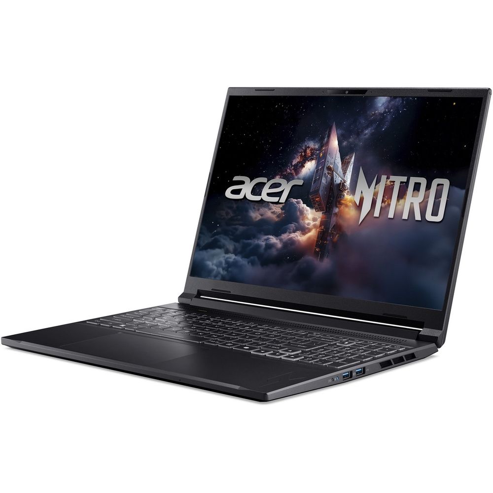 Ноутбук Acer Nitro V 16S ANV16S-71-57UH Intel Core 5 210H/16Gb (1*16 D5)/SSD1Tb/RTX5060 8Gb (85W)/16"/IPS/WQXGA/2560x1600/180Hz/NoOS/RJ-45/Black/2.1kg — изображение 2