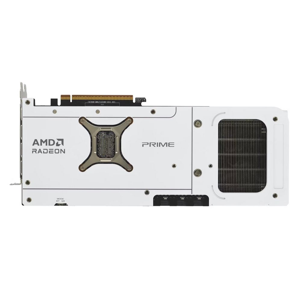 Видеокарта ASUS RX9070XT PRIME WHITE OC 16GB GDDR6 256bit 3xDP HDMI 3FAN RTL (PRIME-RX9070XT-O16G-WHITE) — изображение 6