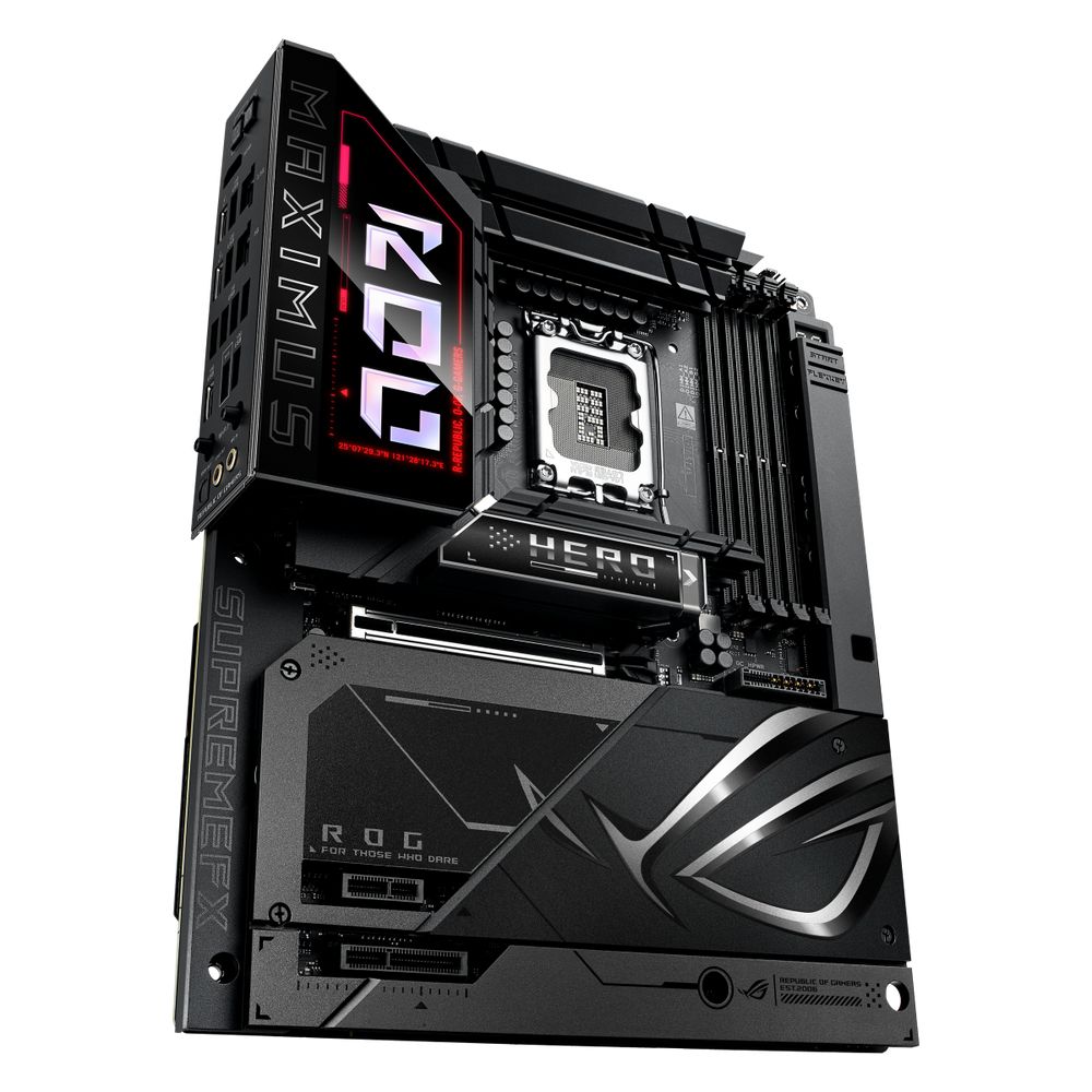 Материнская плата ASUS ROG MAXIMUS Z890 HERO BTF LGA1851 ATX 4хDDR5 PCIEx16 PCIEx4 PCIEx1 6xM.2 2xThunderbolt USB-C HDMI 2.5GLAN 5GLAN Wi-Fi 7 — изображение 6