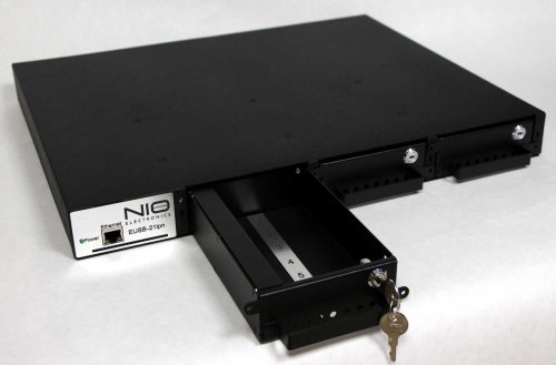 Концентратор сетевой USB, 21*USB 2.0 (внутреннее размещение), 1*10/100/1000 Base-T