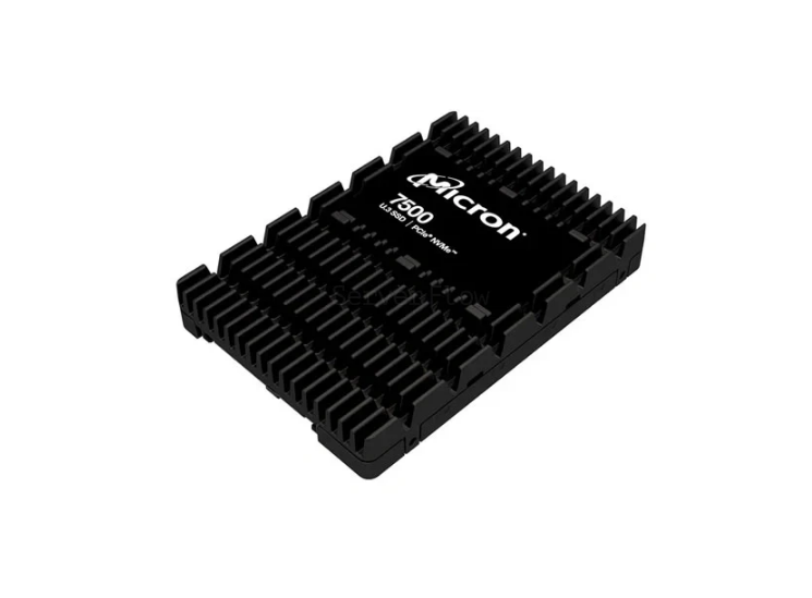 Накопитель SSD PCIE 6.4TB 7500 MAX MTFDKCC6T4TGQ-1BK1JABYY U.3 NVMe 7000/5900 3DWPD MICRON — изображение 3