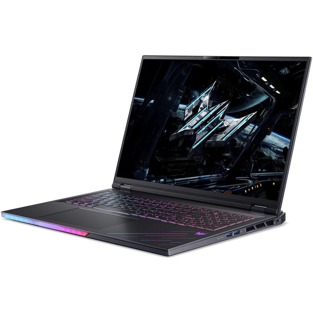 Ноутбук Acer Predator Helios 18 AI PH18-73-90A9 Intel Core Ultra 9 275HX/32Gb (2*16 D5)/SSD1Tb/RTX5090 24Gb (175W)/18"/IPS/WQUXGA/3840x2400/120Hz/NoOS/RJ-45/Black/3.5kg — изображение 15