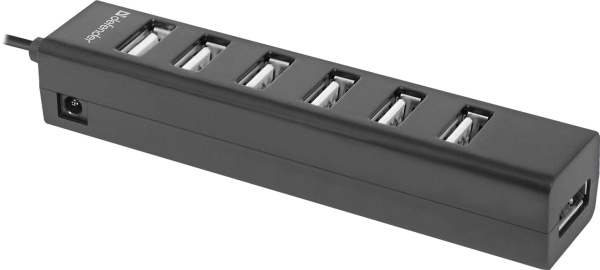 Концентратор USB2 7PORT QUADRO SWIFT 83203 DEFENDER — изображение 4