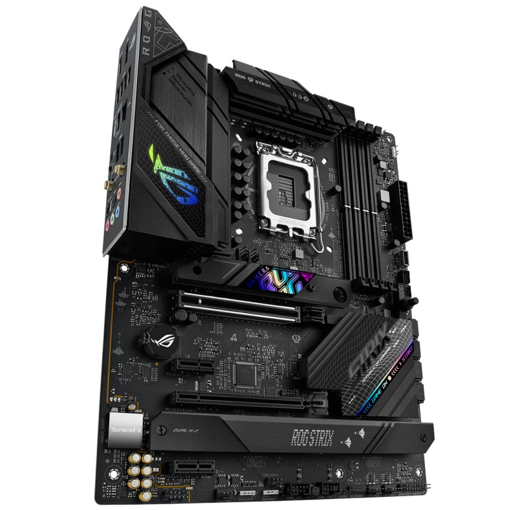 Материнская плата ASUS ROG STRIX B760-F GAMING WIFI LGA1700 ATX 4xDDR5 2xPCIEx16 2xPCIEx1 3xM.2 USB-C DP HDMI 2.5GLAN Wi-Fi 6E — изображение 6