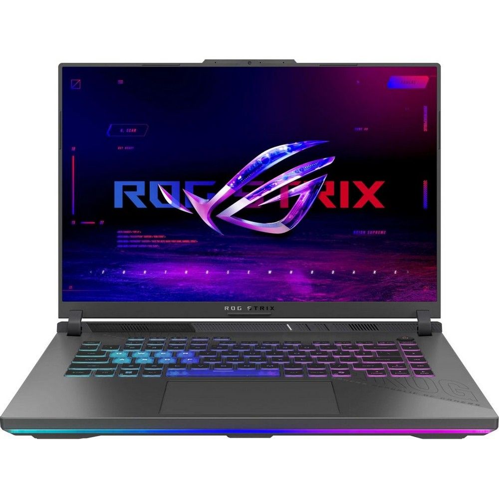 Ноутбук ASUS ROG Strix G16 G614PR-RV090 AMD Ryzen 9 8940HX/32Gb (2*16 D5)/SSD1Tb/RTX5070 Ti 12Gb (140W)/16"/IPS/WUXGA/1920x1200/165Hz/NoOS/RJ-45/Eclipse Gray/2.50kg — изображение 2