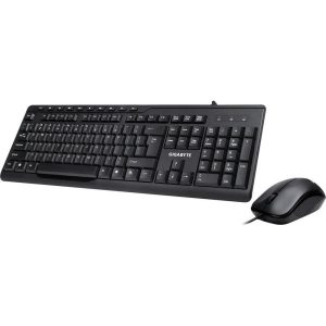 Комплект клавиатура и мышь Gigabyte GK-KM6300 RU, проводные (USB, 1.5м), 1000dpi, {20} (551179) комплект клавиатура + мышь, проводные (USB, 1.5м), 1000dpi, (20) (551179)
