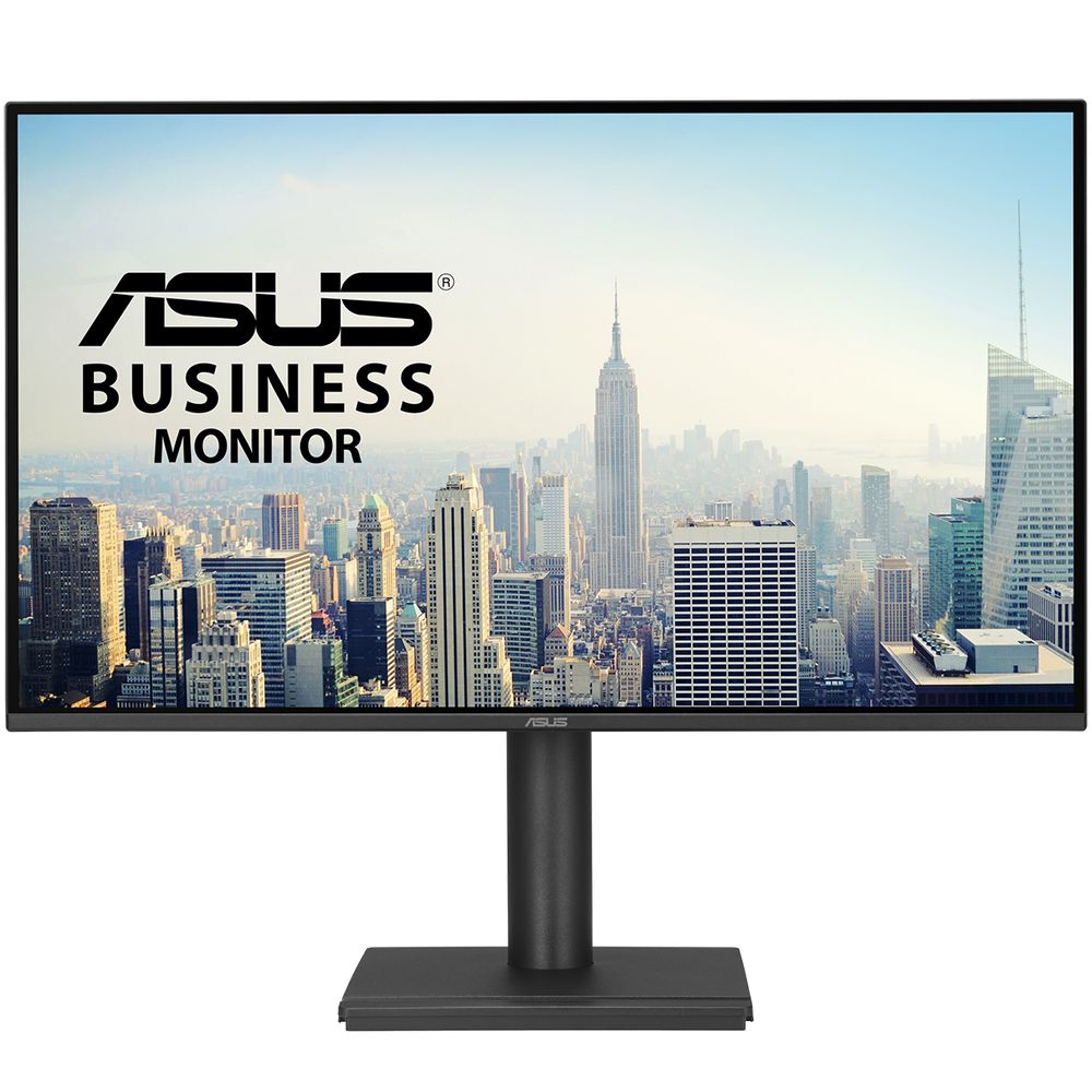 Монитор 27" ASUS BE27AQ IPS, 2560x1440, 75Hz, 5ms, 350сd/m, 1000:1, HDR10 | HDMI(2.1), DP(1.2), 4xUSB3.2 | HAS, Pivot, Swivel, InPSU, Speakers, Vesa 100, Black