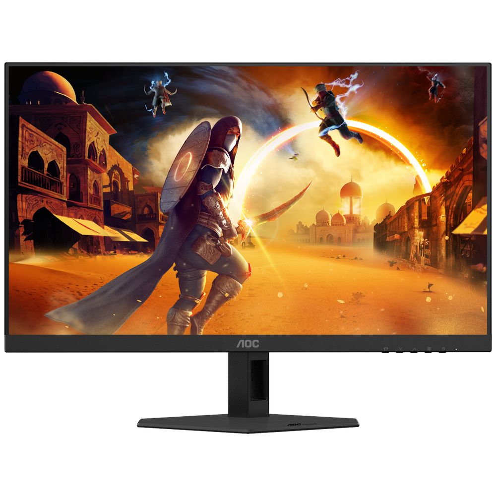 Монитор 27" AOC 27G4HRE Black (1920x1080 IPS 200Hz 0.5ms 300cd/m 1000:1 2xHDMI DP 2x2W) — изображение 2