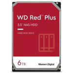Жесткий диск Western Digital 3.5" NAS HDD 6TB Red Plus WD60EFPX SATA 6Gb/s (SATA-III), 256 Mb, 5400 rpm