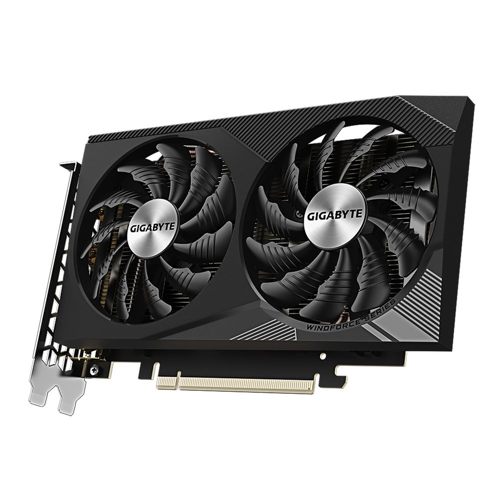 Видеокарта Gigabyte Badpack RTX3050 WINDFORCE OC V2 8GB GDDR6 128bit 2xDP 2xHDMI 2FAN RTL bp — изображение 3