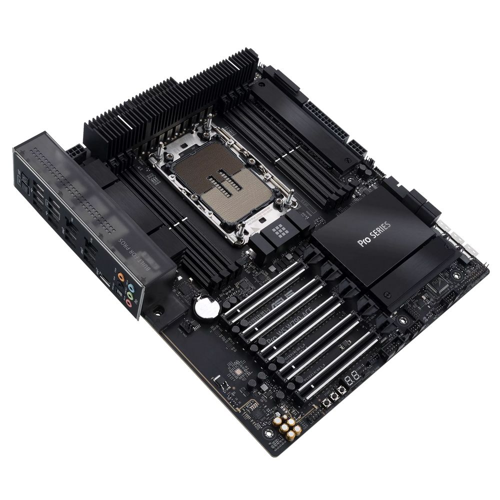 Материнская плата ASUS PRO WS W790-ACE LGA4677 CEB 8xDDR5 5xPCIEx16 2xM.2 USB-C 2.5GLAN 10GLAN — изображение 5