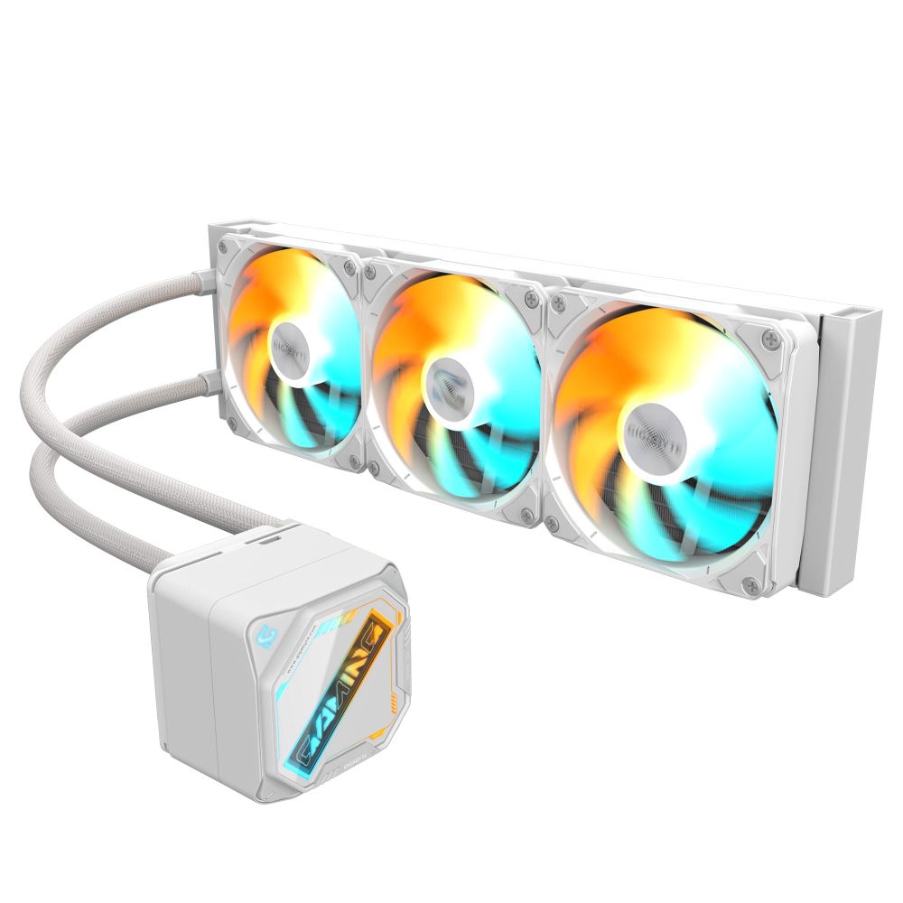 Жидкостная система охлаждения GIGABYTE Gaming GME 360I 3 x 120mm ARGB Fan, LGA 1200, LGA 1700, LGA 1851, AM5, AM4 — изображение 3