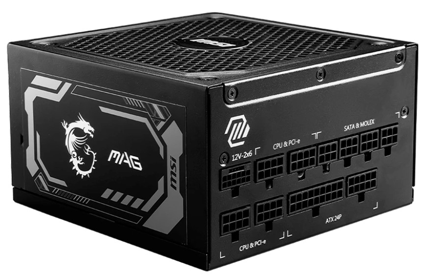 Блок питания ATX 1250W MAG A1250GL PCIE5 MSI — изображение 3
