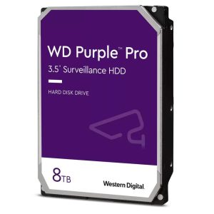 Жесткий диск Western Digital 3.5" 8TB Purple Surveillance HDD WD85PURZ  SATA 6Gb/s - 5640 rpm