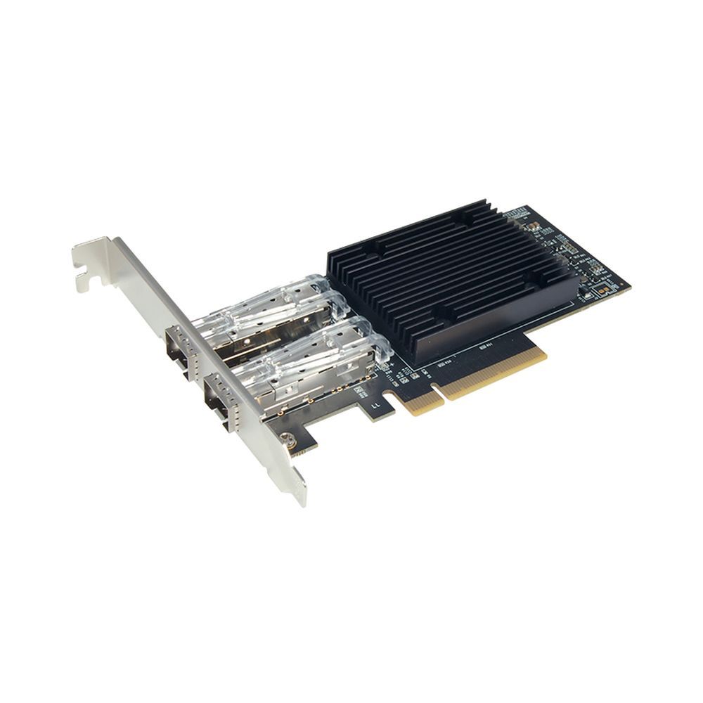 Сетевой адаптер STLab N-1100 2x25GbE, PCIe 3.0 x8, SFP28, BCM57414, Ethernet Adapter