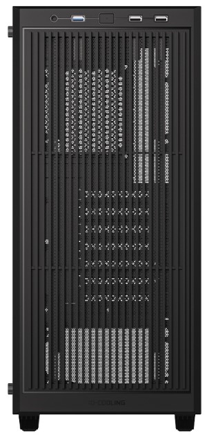 Корпус MIDITOWER WARE 310 ATX Micro-ATX Mini-ITX W/O PSU 2хUSB2.0+3.0+audio черный с окном ID-COOLING — изображение 3
