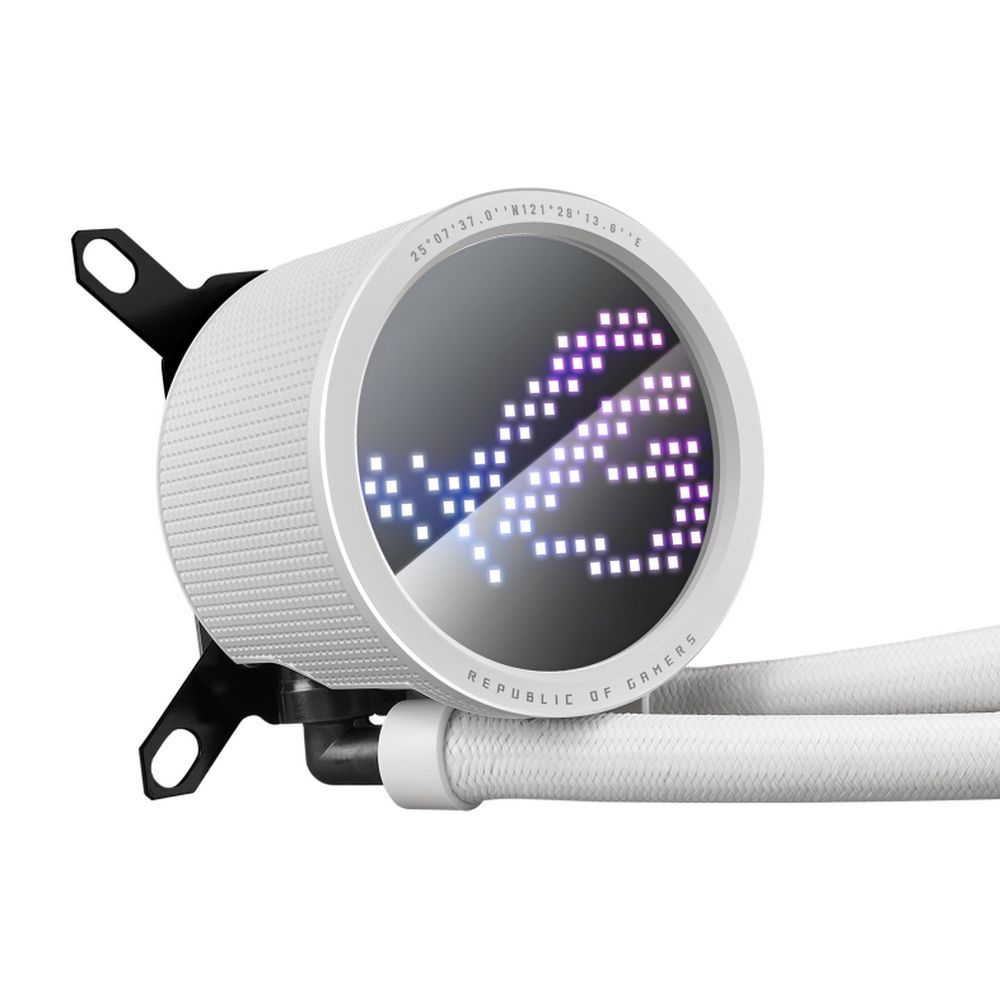 Жидкостная система охлаждения ASUS ROG RYUO III 240 ARGB WHT /AIO COOLER,ASETEK,EMMA,ARGB,AURA,WHT (90RC00J2-M0UAY0) /AIO COOLER,ASETEK,EMMA,ARGB,AURA,WHT (90RC00J2-M0UAY0) — изображение 3