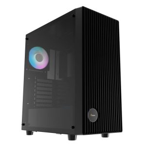 Корпус Case Ocypus Gamma C70 BK ARGB ATX / win / black / 4 ARGB fans / no PSU / Tempered Glass