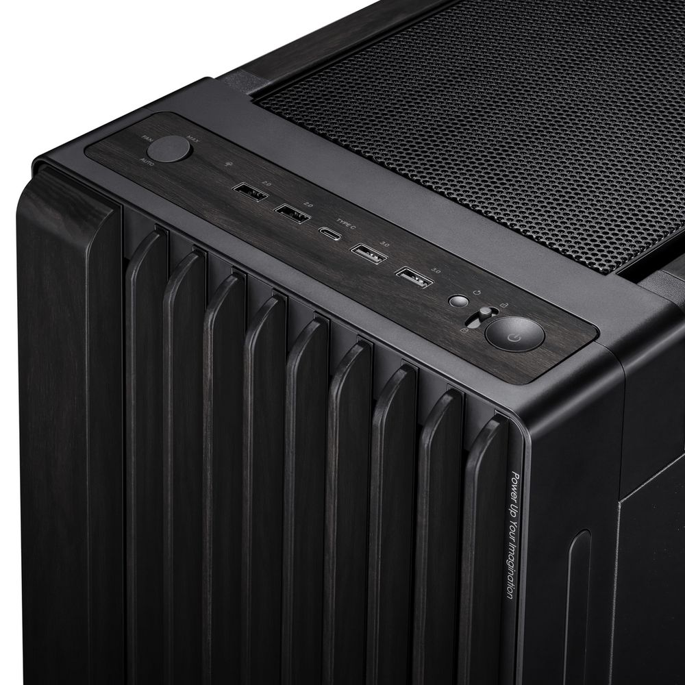 Корпус PROART PA602 WOOD METAL PWM BLACK — изображение 13