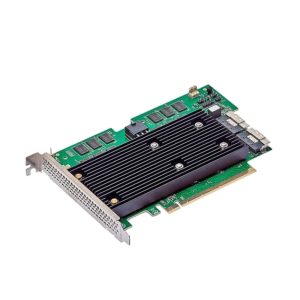 RAID-контроллер Broadcom 9670W-16i SGL (05-50113-00 / 03-50113-00002 / 03-50113-00001) , PCIe 4.0 x16, Full Height, 24G SAS/SATA/NVMe, RAID 0,1,5,6,10,50,60, 16port(2x8 SFF-8654), 8GB Cache, SAS4116W ROC, RTL