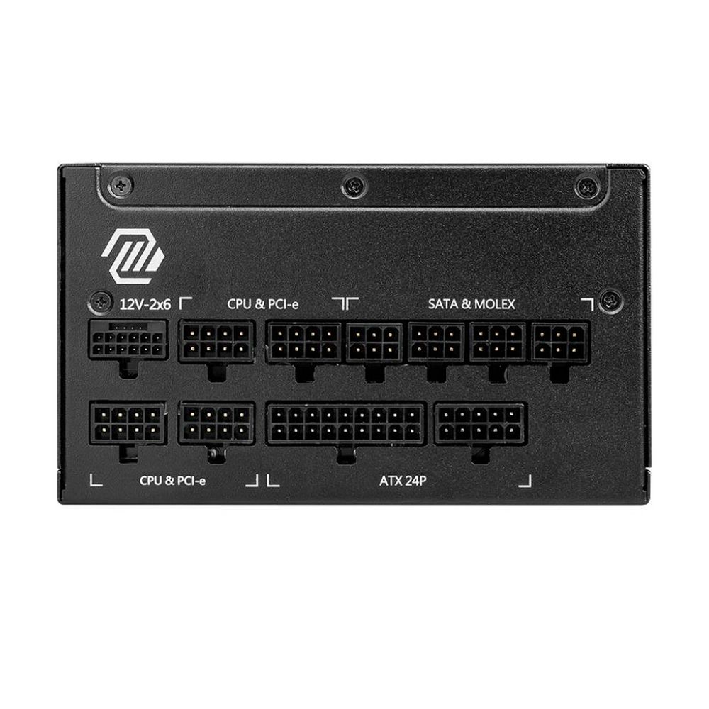 Блок питания MSI MAG A1000GL PCIE5 1000W, 80+ Gold, полностью модульный, ATX 3.1, PCIE5.1, RTL — изображение 5