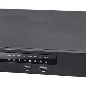Регистратор сетевой H.265, 16xPoE, Max 192Mbps , 1 HDMI+1 VGA , 1080P @ 120 fps (4-CH), 8/4 alarm in/out, 4 SATA HDDs up to 32TB, RAID 0/1/5