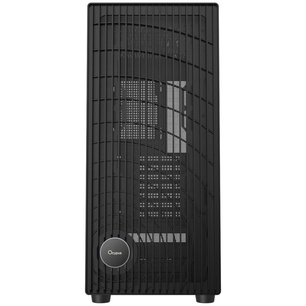 Корпус для ПК Ocypus Gamma-C70-BKG000XX-GL Case Gamma C70 BK ATX / win / black / no PSU / Tempered Glass — изображение 3
