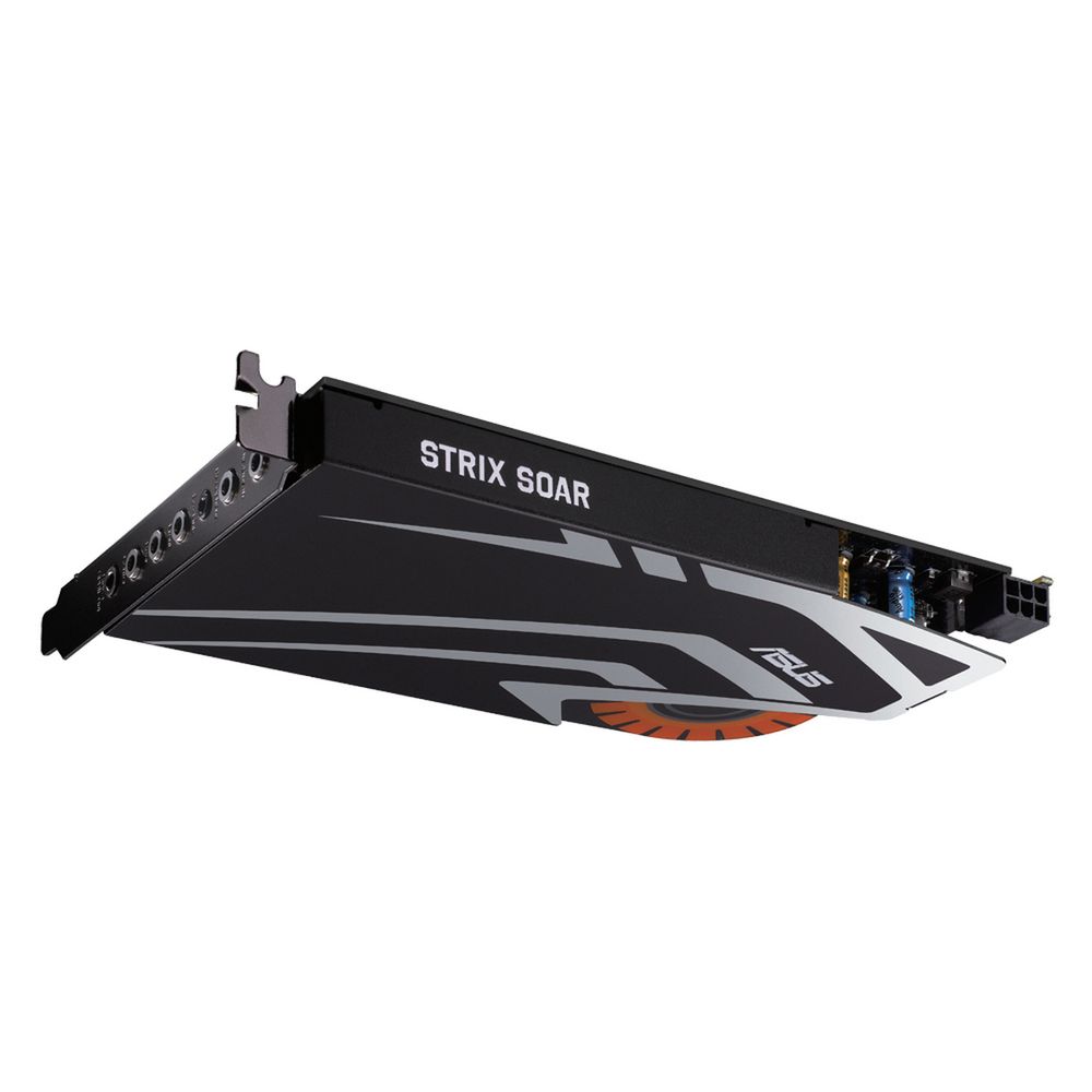 Звуковая плата ASUS STRIX SOAR WOWGAMEBUNDLE 7.1 PCIe gaming sound card RTL {6} (005974) — изображение 4